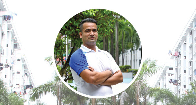 Bangladeshi conservancy foreman loves it that Singapore is safe and friendly