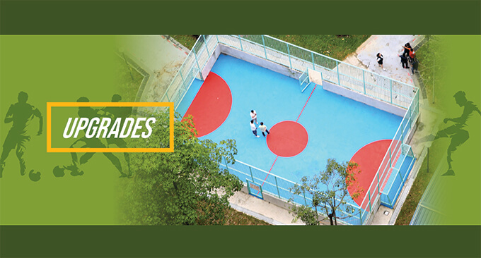 More space for street soccer