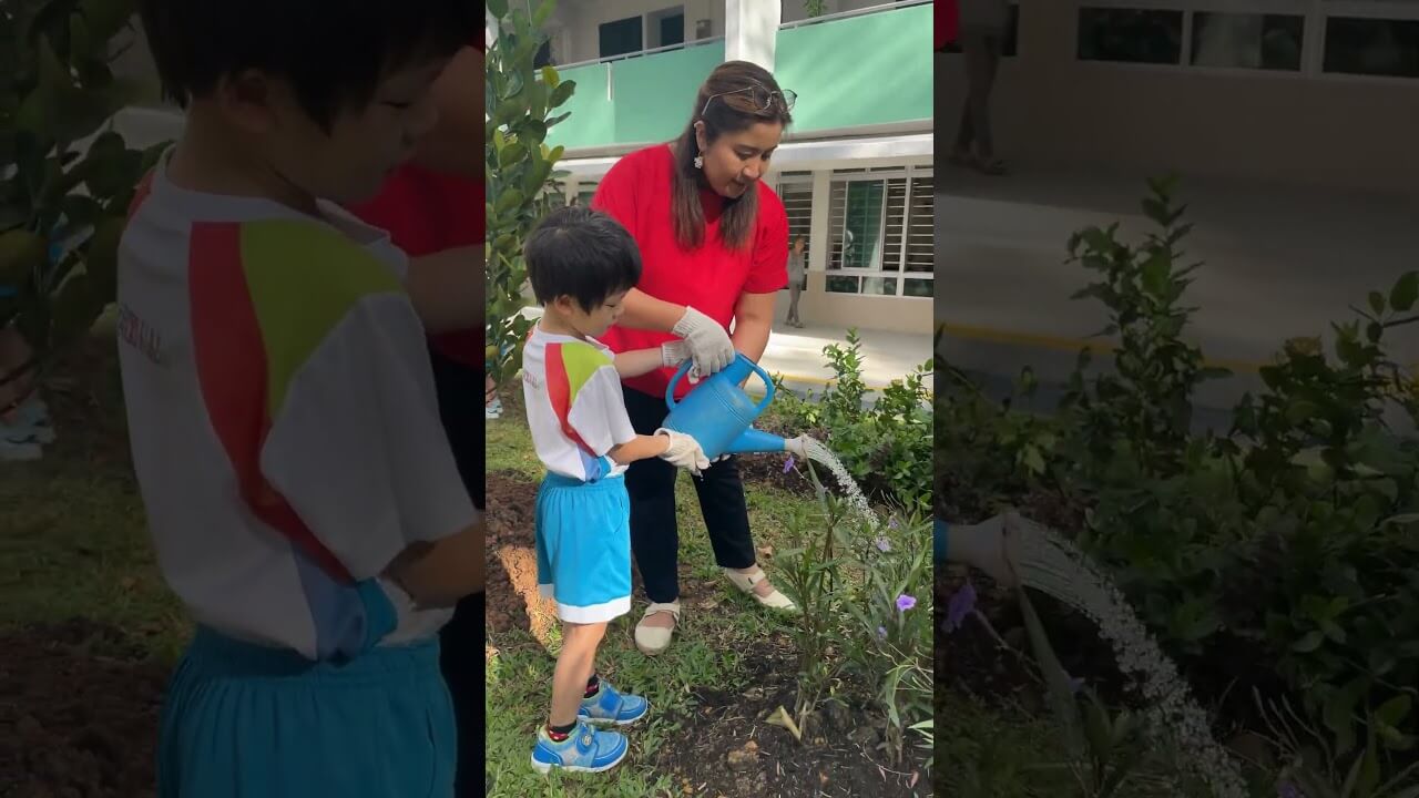 Tree Planting Activity at Cheng San – Seletar Division