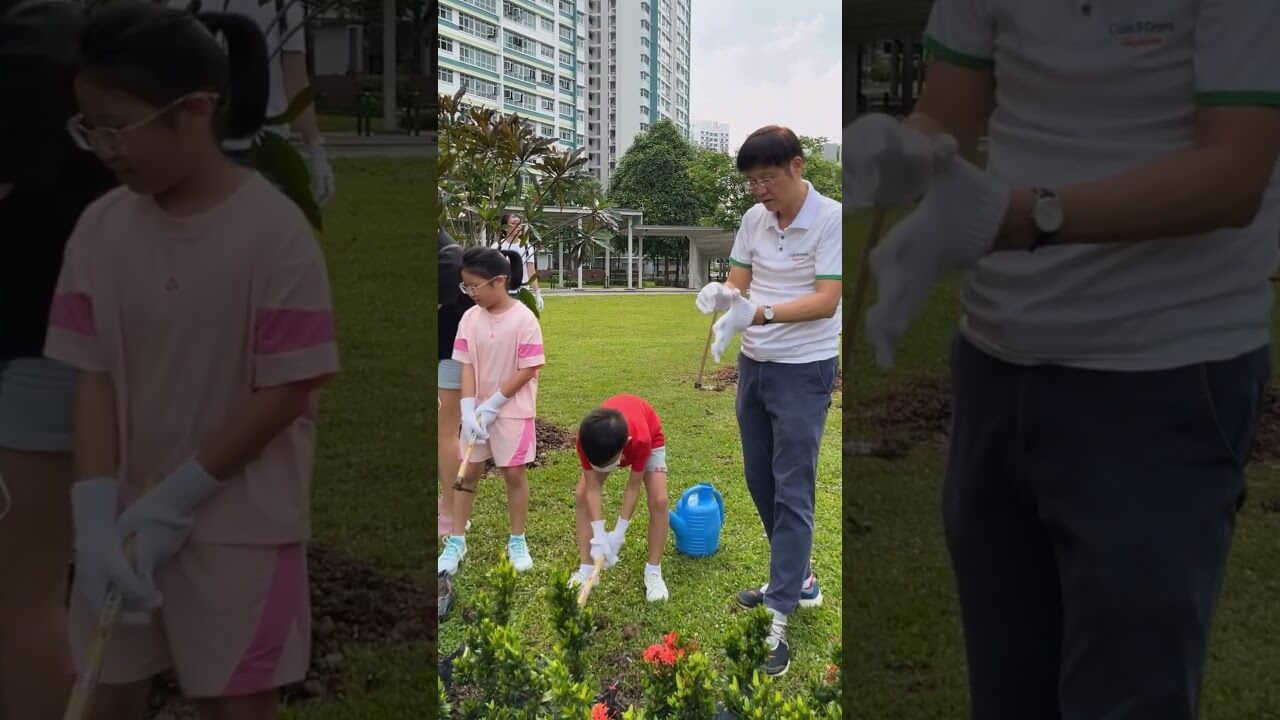 Tree Planting Activity at Fernvale Division