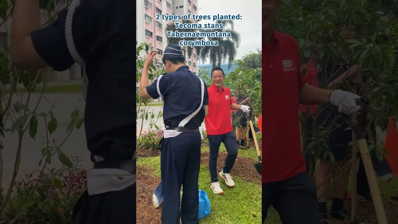Tree Planting Activity at Yio Chu Kang Division